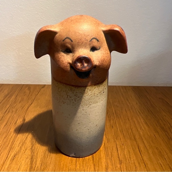 Vintage Retro Piggy Salt Shaker Only As Is Japan Cutest - Picture 7 of 7